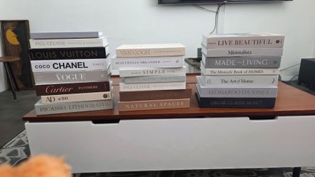 Fake books for staging or simple decor