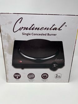 Continental single stove burner