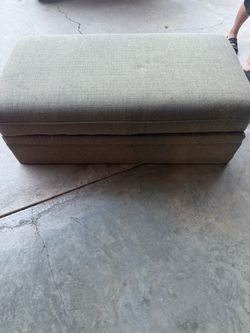 Storage seat ottoman $35