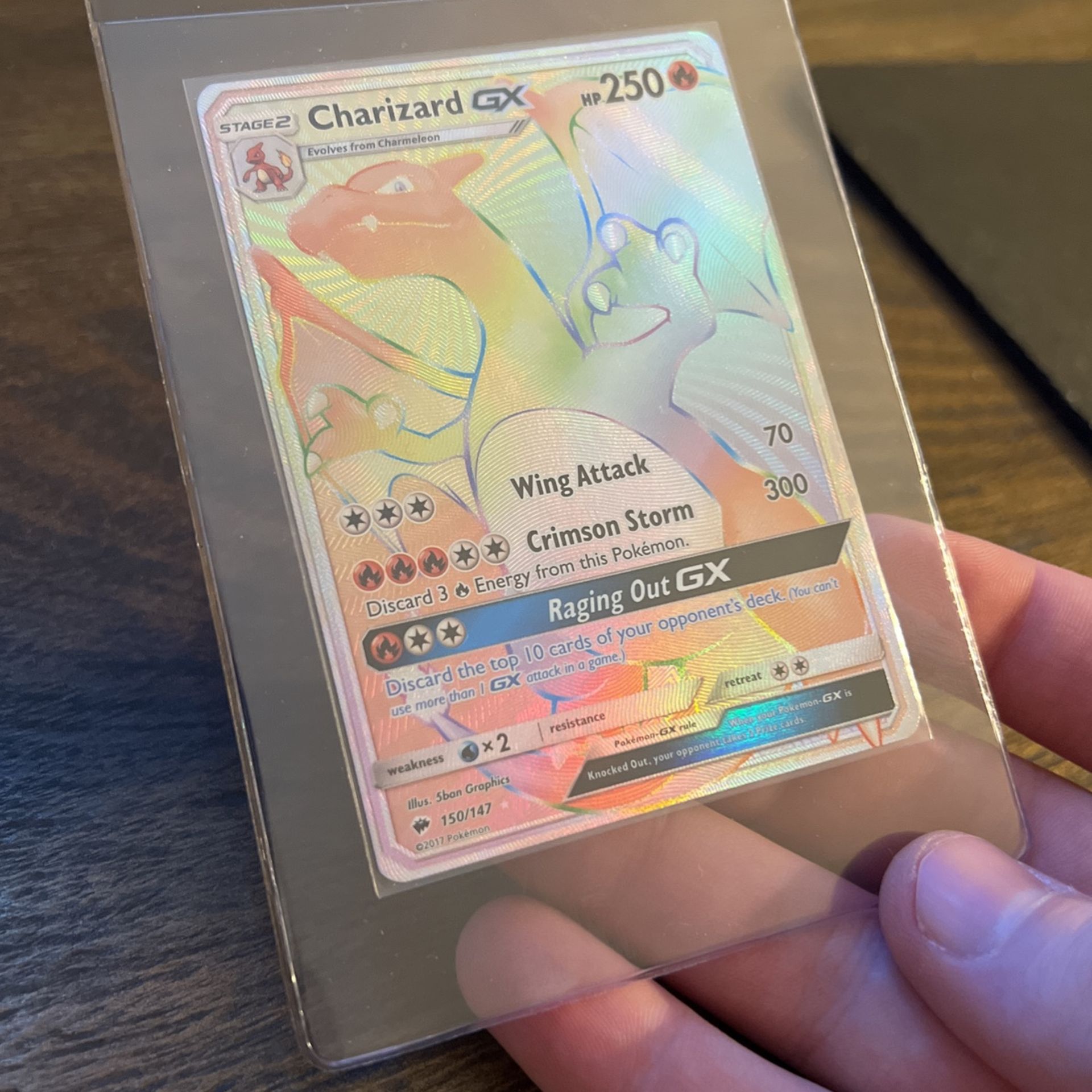 Rainbow Charizard GX 150/147