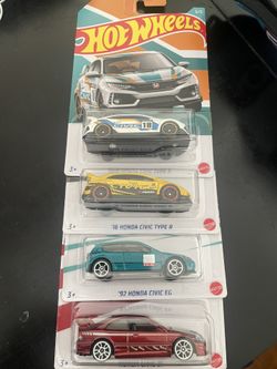 Honda Hotwheels Set (missing #1) 