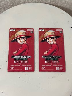 One Piece Carrying On His Will Sleeved Booster Pack OP13
