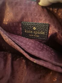 Kate Spade ♠️ Maroon  Shoulder Purse With Adjustable Strap