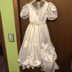 Vintage Flower Girl Gown