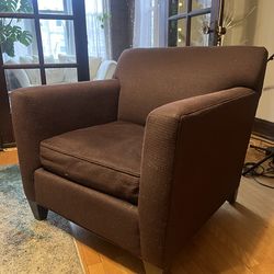 Purple-ish brown chair
