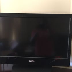 25 inch Sanyo flatscreen with remote