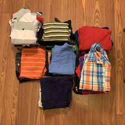 Clothes For Boys: Age 7-17. Brands: Wrangler And Faded Glory