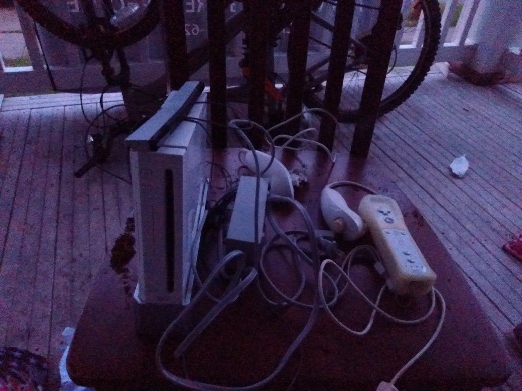 A used Nintendo Wii
