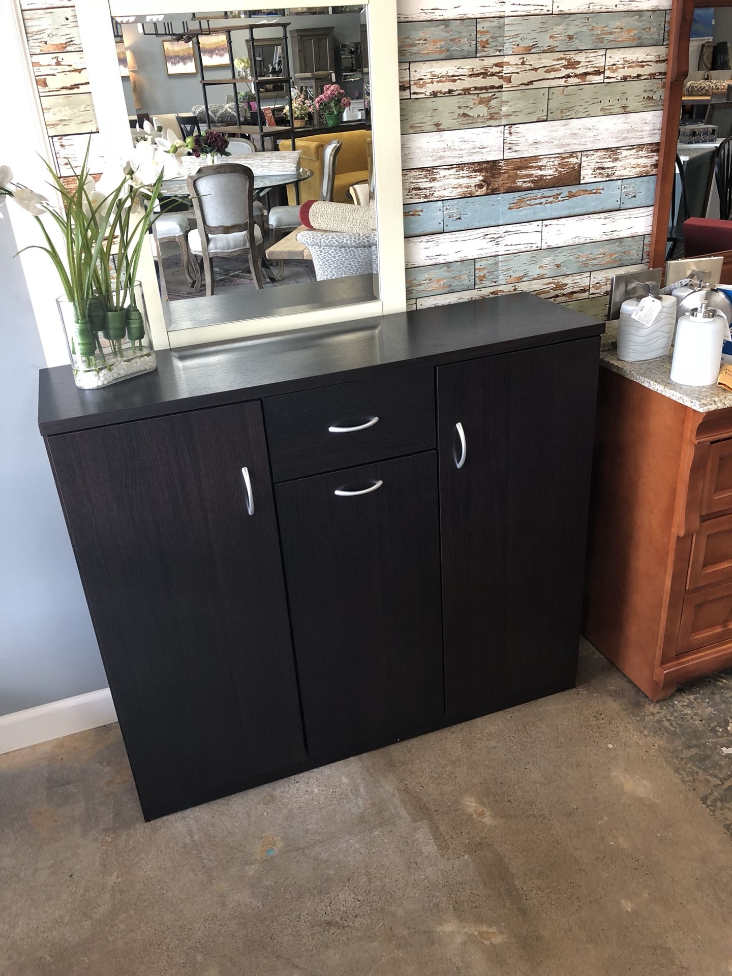 Willa Arlo Interiors 30-Pair Shoe Storage Cabinet – Espresso