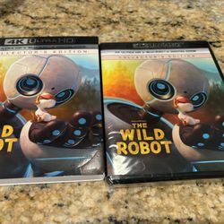 The Wild Robot 4K Blu-Ray DVD