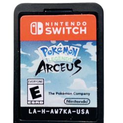Pokemon Legends Arceus Nintendo Switch Cartridge