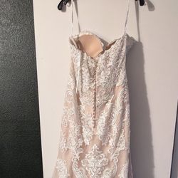 Stella York Size 10 Wedding Dress 