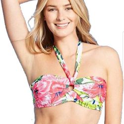 Women's Shirred High Coverage High Waist Bikini Bottom And Top