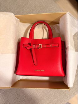 Michael Kors red purse