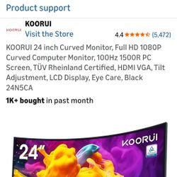(NEW) KOORUI DESKTOP MONITORS (SET)