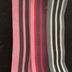 3 RESISTANCE BAND In Pink & Grey