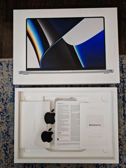 MacBook Pro 16" (2021) A2485 Original Empty Box + Stickers