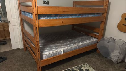 Bunk bed and mattress for sale