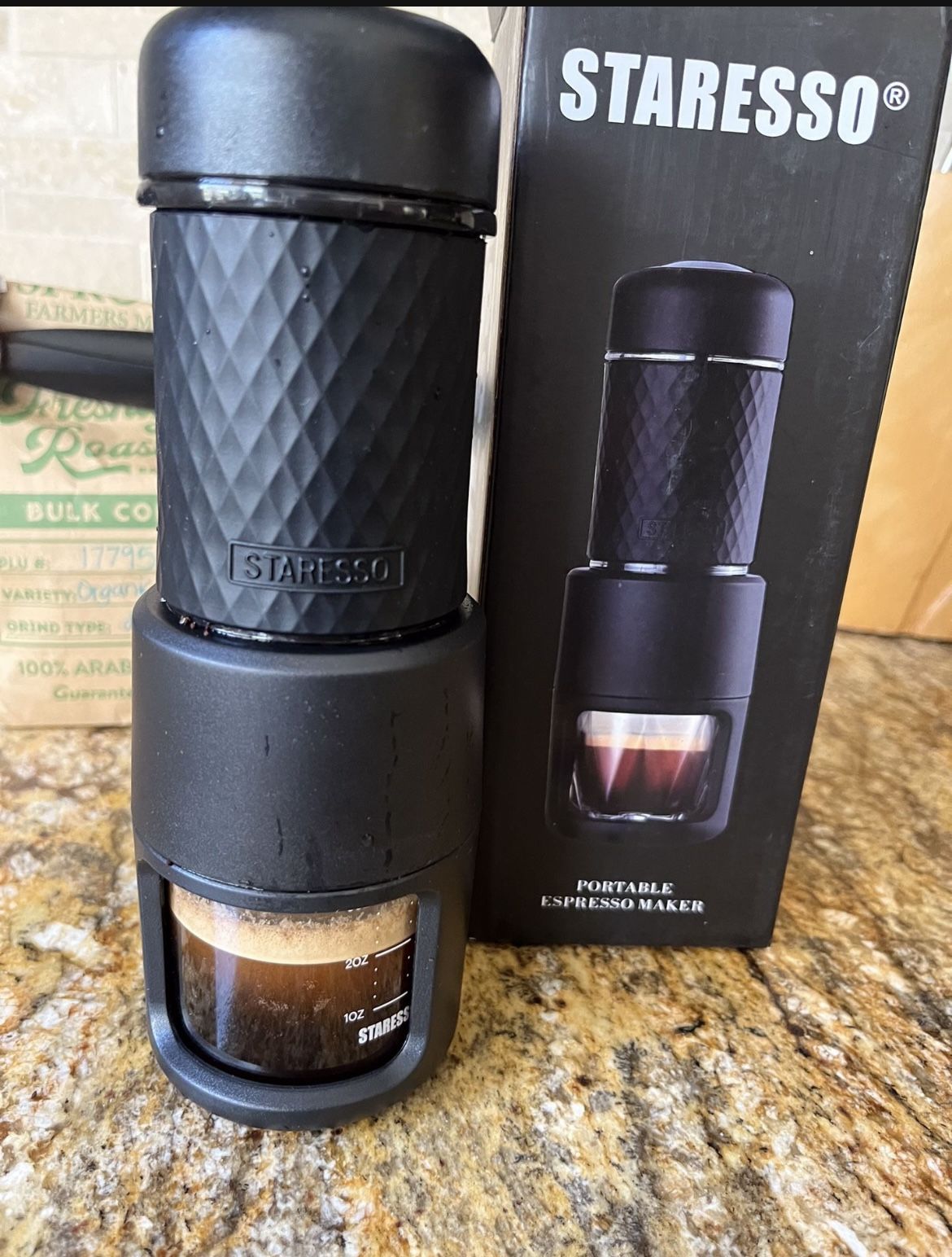 Portable Espresso Maker By Staresso (Brand new In Box)
