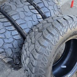 4 used tires Lt35x12.50r17 Atlander Roverclaw RT $200.00 all 4