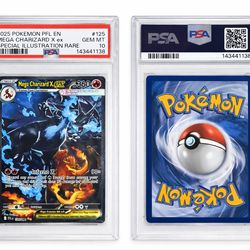 PSA 10 Mega Charizard X Ex Phantasmal Flames SIR