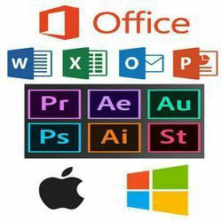 Adobe Photoshop Software For Mac & Windows, Illustrator, InDesign, Premiere, Final Cut Pro X, Microsoft Office 2019 Pro & More