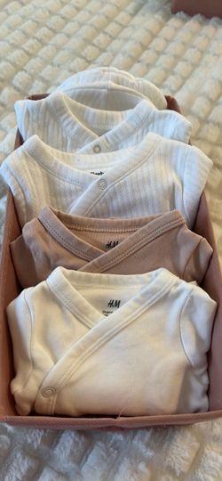 H&M & Gerber Neutral Baby Clothes Bundle 🤍🤎
