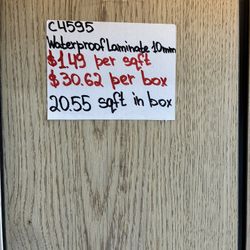10mm Waterproof Laminate Flooring Sale! Durable laminate flooring with realistic wood appearance.