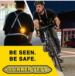 BlinkerVest | High Visibility Reflective Cycling