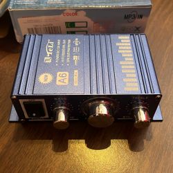 A6 BTL out 12V car stereo audio amplifier hi fi mp3 in