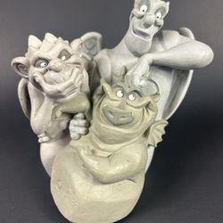 RARE Disney HUNCHBACK Of NOTRE DAME Piggy Bank GARGOYLES Laverne Hugo