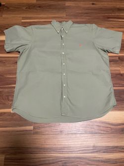Olive green Ralph Lauren button up