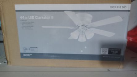 44 in LED Clarkston II Ceiling Fan