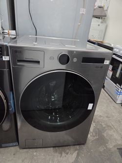 LG Ventless Washer/Dryer Combo  WashCombo™ All-in-One 5.0 cu. ft. Mega Capacity with Inverter HeatPump™ Technology and Direct Drive Motor