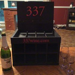 Unique Wine Box-Rack From 337 Wine 