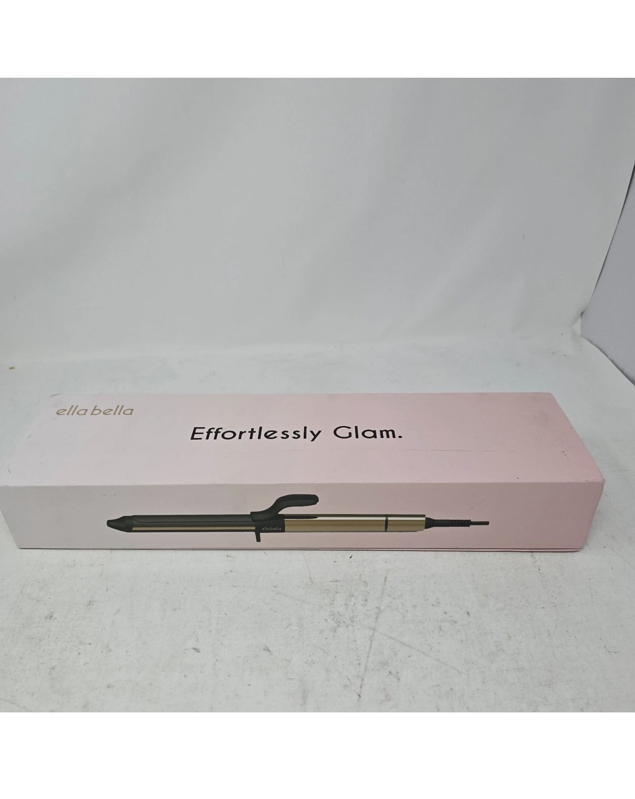 ELLA BELLA Compact Curling Iron 1 Inch - Professional Curling Wand for Long Hair