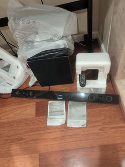 Soundbar and Subwoofer