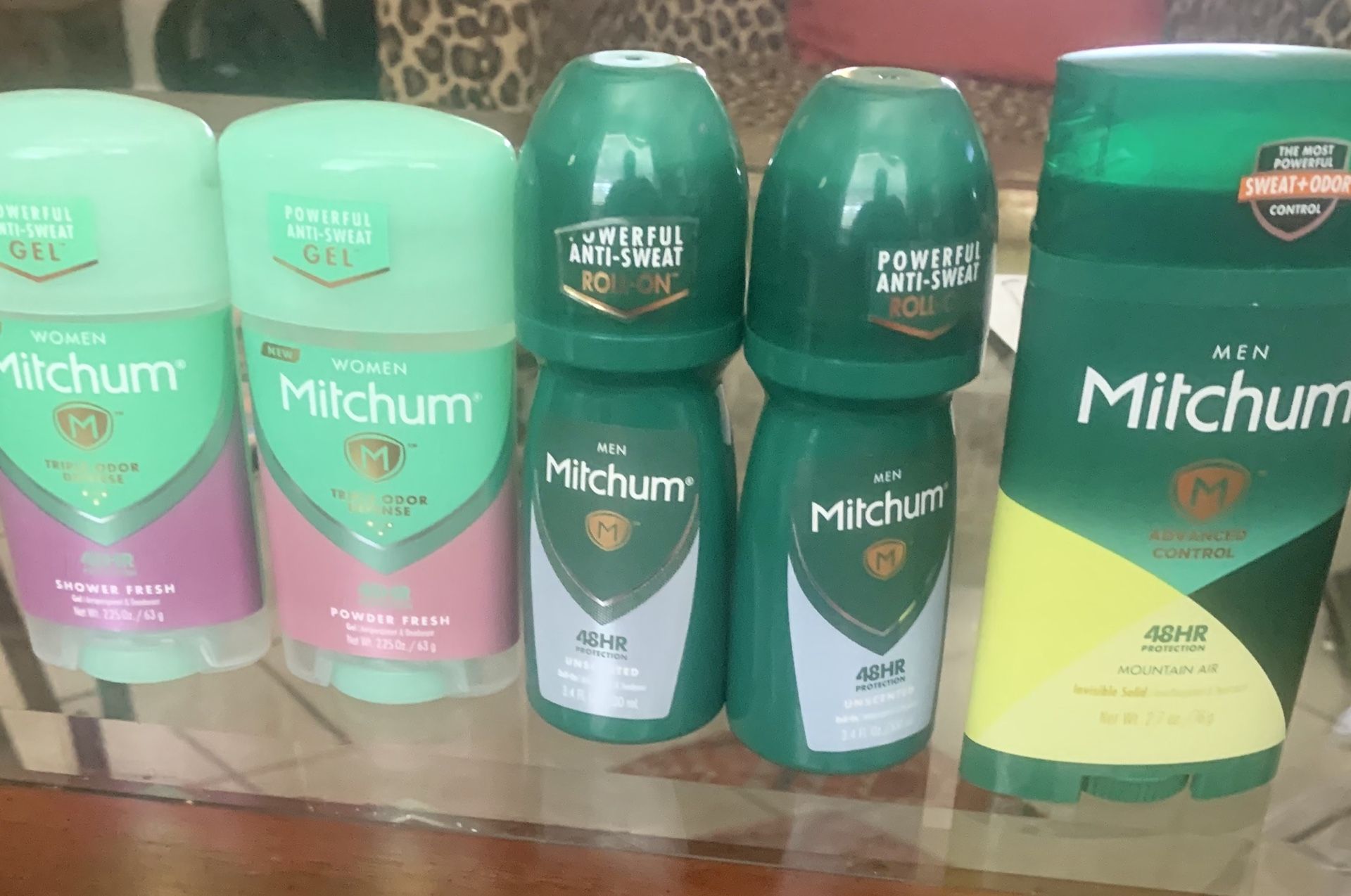 Mitchum deodorants