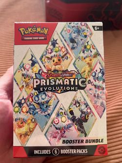 Pokémon Scarlet & Violet Prismatic Evolutions Booster Bundle