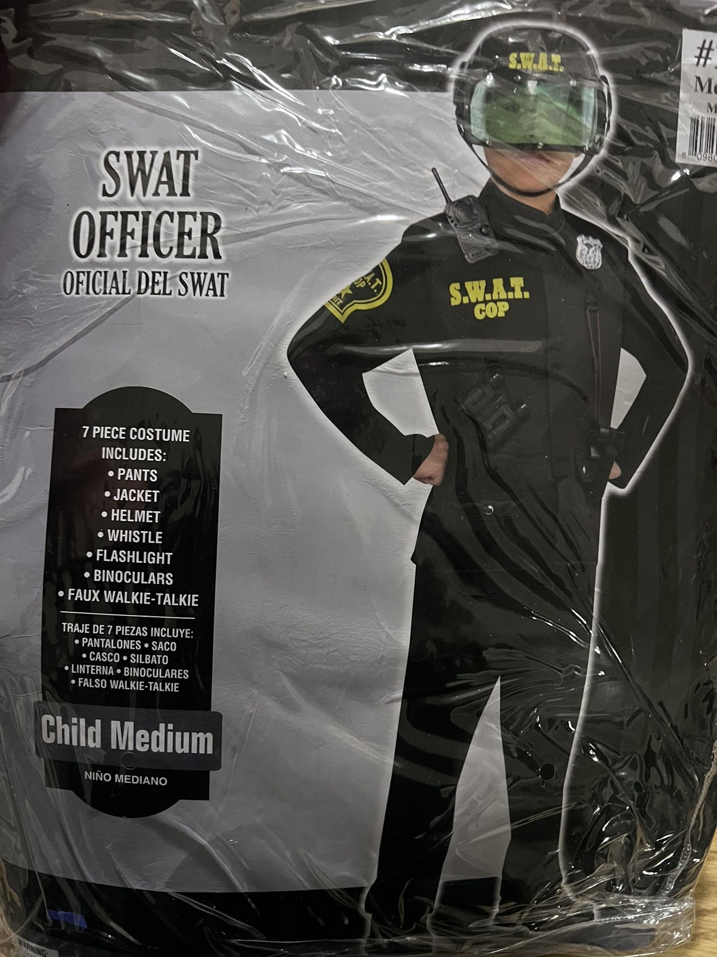 Swat Officer Child Medium