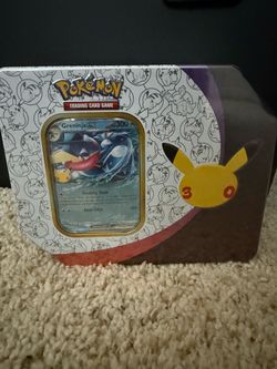Pokémon TCG Greninja GX Collector Tin