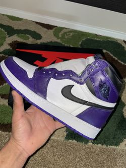 Jordan 1 Court Purple