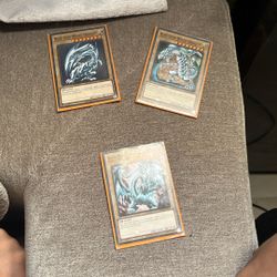 3 Blue Eyes White Dragons Negotiable Prices