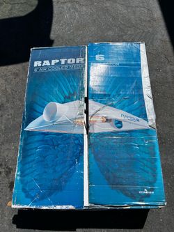 Hydrofarm Raptor 6 Air Cooled Mega Reflector Grow Light Hood 6” Vent