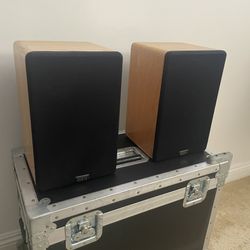 Legend Audio LEG-605 Bookshelf Speakers 2x100W Vintage Recording Studio Speakers