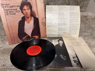1978 Bruce Springsteen - “Darkness On The Edge Of Town” Vinyl Record Album