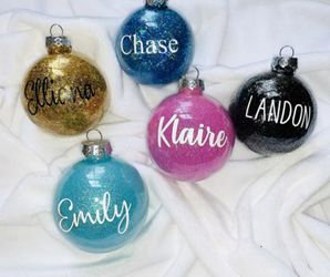 Custom christmas ornaments