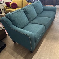 Teal Couch