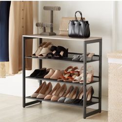 The Container Store 3-Tier Entryway Shoe Storage