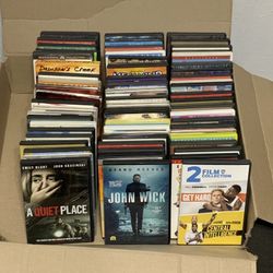 Many DVDs Movies Available CDs